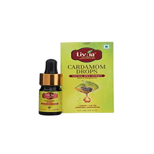 LIVIN CARDMOM DROPS TEA 5ml